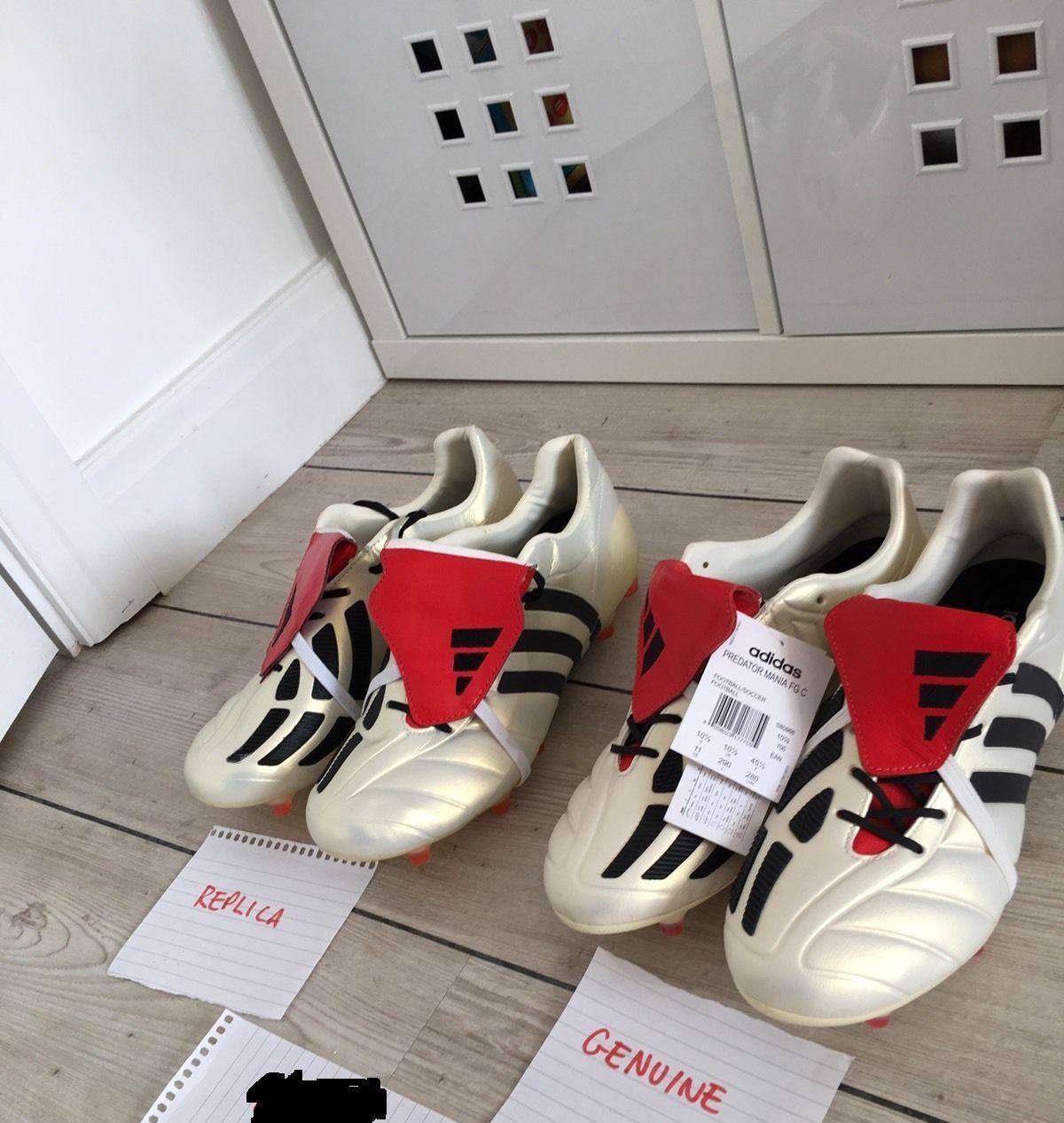 Fake vs Real Adidas Predator Remake Boots What Are The